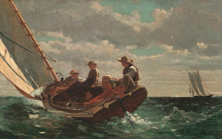 Breezing up (mk09), Winslow Homer